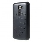 Pastiprinātas aizsardzības melns LG G2 D802 Shield apvalks