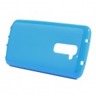 LG G2 Jelly Case zils cieta silikona (TPU) futrālis