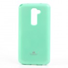 LG G2 D802 Mercury piparmētru cieta silikona (TPU) futrālis