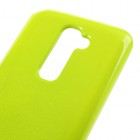 LG G2 D802 Mercury zaļš cieta silikona (TPU) futrālis