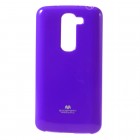 LG G2 mini D620 Mercury violeta cieta silikona (TPU) futrālis