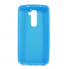 LG G2 Jelly Case zils cieta silikona (TPU) futrālis