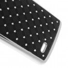 LG G3 D850 elegants melns futrālis ar spīduļiem