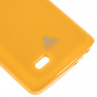 LG G3 D855 Mercury Mercury dzeltens cieta silikona (TPU) futrālis
