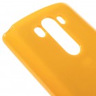 LG G3 D855 Mercury Mercury dzeltens cieta silikona (TPU) futrālis