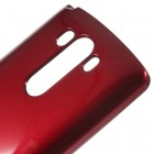 LG G3 D855 Mercury sarkans cieta silikona (TPU) futrālis