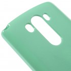 LG G3 Mercury piparmētru cieta silikona (TPU) futrālis