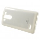 LG G3 S (Beat) D722 Mercury balts cieta silikona (TPU) apvalks