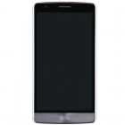LG G3 S Nillkin Frosted Shield balts plastmasas futrālis + ekrāna aizsargplēve