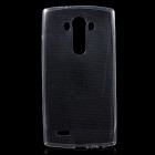 LG G4 (H815, H810) dzidrs (caurspīdīgs) cieta silikona TPU pasaulē planākais apvalks