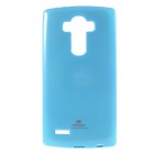 LG G4 (H815) Mercury gaiši zils cieta silikona (TPU) apvalks