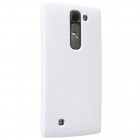 LG G4c (H525) Nillkin Frosted Shield balts plastmasas apvalks + ekrāna aizsargplēve