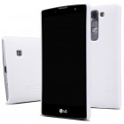 LG G4c (H525) Nillkin Frosted Shield balts plastmasas apvalks + ekrāna aizsargplēve