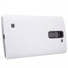 LG G4c (H525) Nillkin Frosted Shield balts plastmasas apvalks + ekrāna aizsargplēve
