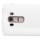 Greznais „Nillkin“ Qin sērijas ādas atvērams balts LG G4s Beat (H735) maciņš