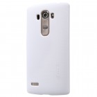 LG G4s Beat (H735) Nillkin Frosted Shield balts plastmasas apvalks + ekrāna aizsargplēve