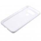 LG G5 (H850) cieta silikona (TPU) balts apvalks