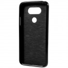 LG G5 (H850) cieta silikona (TPU) melns apvalks