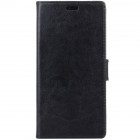 LG G6 (H870) atvēramais ādas melns maciņš (maks)