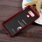 LG G6 (H870) Mercury sarkans cieta silikona (TPU) apvalks