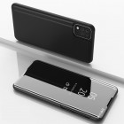 LG K42 (K52) plastikinis atverčiamas juodas dėklas