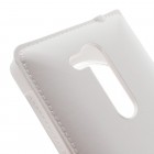 LG L Fino (D290, D295) balts atvēramais „Smart Window“ maciņš