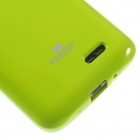 LG L70 (D320) Mercury zaļš cieta silikona (TPU) futrālis