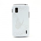 „Butterfly“ balts Nexus 4 E960 apvalks