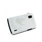 „Butterfly“ balts Nexus 4 E960 apvalks