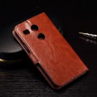 LG Nexus 5X atvēramais ādas brūns maciņš (maks)