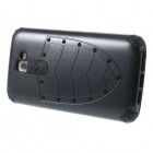 Pastiprinātas aizsardzības melns LG G2 D802 Shield apvalks