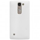 LG Spirit Nillkin Frosted Shield balts plastmasas apvalks + ekrāna aizsargplēve