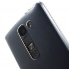 LG Spirit 4G LTE dzidrs (caurspīdīgs) cieta silikona TPU pasaulē planākais apvalks