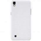LG X Power (K220DS) Nillkin Frosted Shield balts plastmasas apvalks + ekrāna aizsargplēve