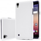 LG X Power (K220DS) Nillkin Frosted Shield balts plastmasas apvalks + ekrāna aizsargplēve