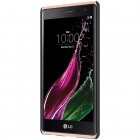 LG Zero (H650E) Nillkin Frosted Shield melns plastmasas apvalks + ekrāna aizsargplēve