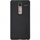LG Zero (H650E) Nillkin Frosted Shield melns plastmasas apvalks + ekrāna aizsargplēve
