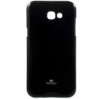 Samsung Galaxy A3 2017 (A320) Mercury melns cieta silikona (TPU) apvalks