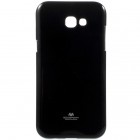 Samsung Galaxy A5 2017 (A520) Mercury melns cieta silikona (TPU) apvalks