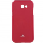 Samsung Galaxy A5 2017 (A520) Mercury tumši rozs cieta silikona (TPU) apvalks