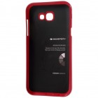 Samsung Galaxy A5 2017 (A520) Mercury tumši rozs cieta silikona (TPU) apvalks
