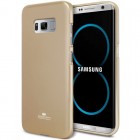 Samsung Galaxy S8+ (G955) Mercury zelta cieta silikona (TPU) apvalks