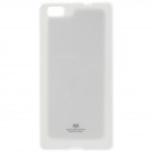 Huawei P8 Lite Mercury balts cieta silikona (TPU) futrālis