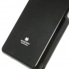 Sony Xperia Z2 Mercury melns cieta silikona (TPU) futrālis