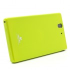 Sony Xperia Z Mercury zaļš cieta silikona (TPU) futrālis