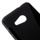 Microsoft Lumia 550 cieta silikona (TPU) melns apvalks