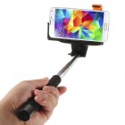 „Monopod“ teleskopiskais selfija statīvs-turētājs