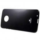 Motorola Moto Z (Moto Z Droid) Mercury melns cieta silikona (TPU) apvalks