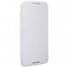 Motorola Nexus 6 Nillkin Fresh atvēramais balts maciņš