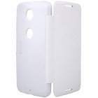 Motorola Nexus 6 Nillkin Fresh atvēramais balts maciņš
